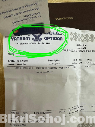 TomFord sunglasses 100% genuine